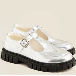 Crewcuts Lug Sole T Strap Shoe NWOT